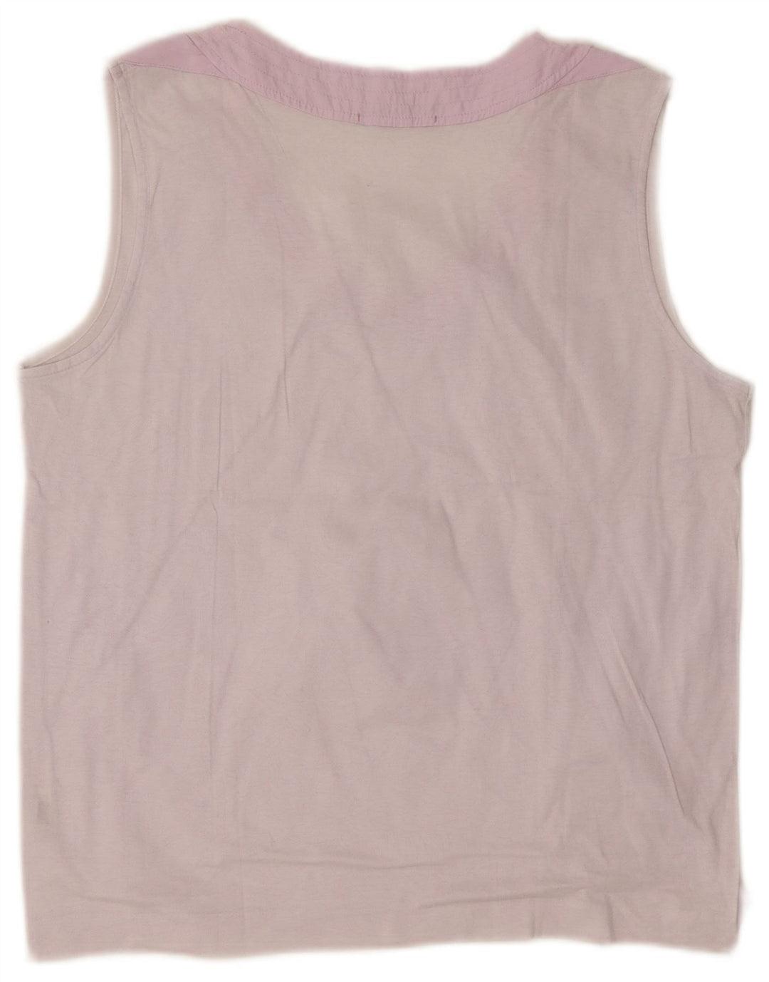 Fila Womens Vest Top US 12 Grande Algodão Roxo