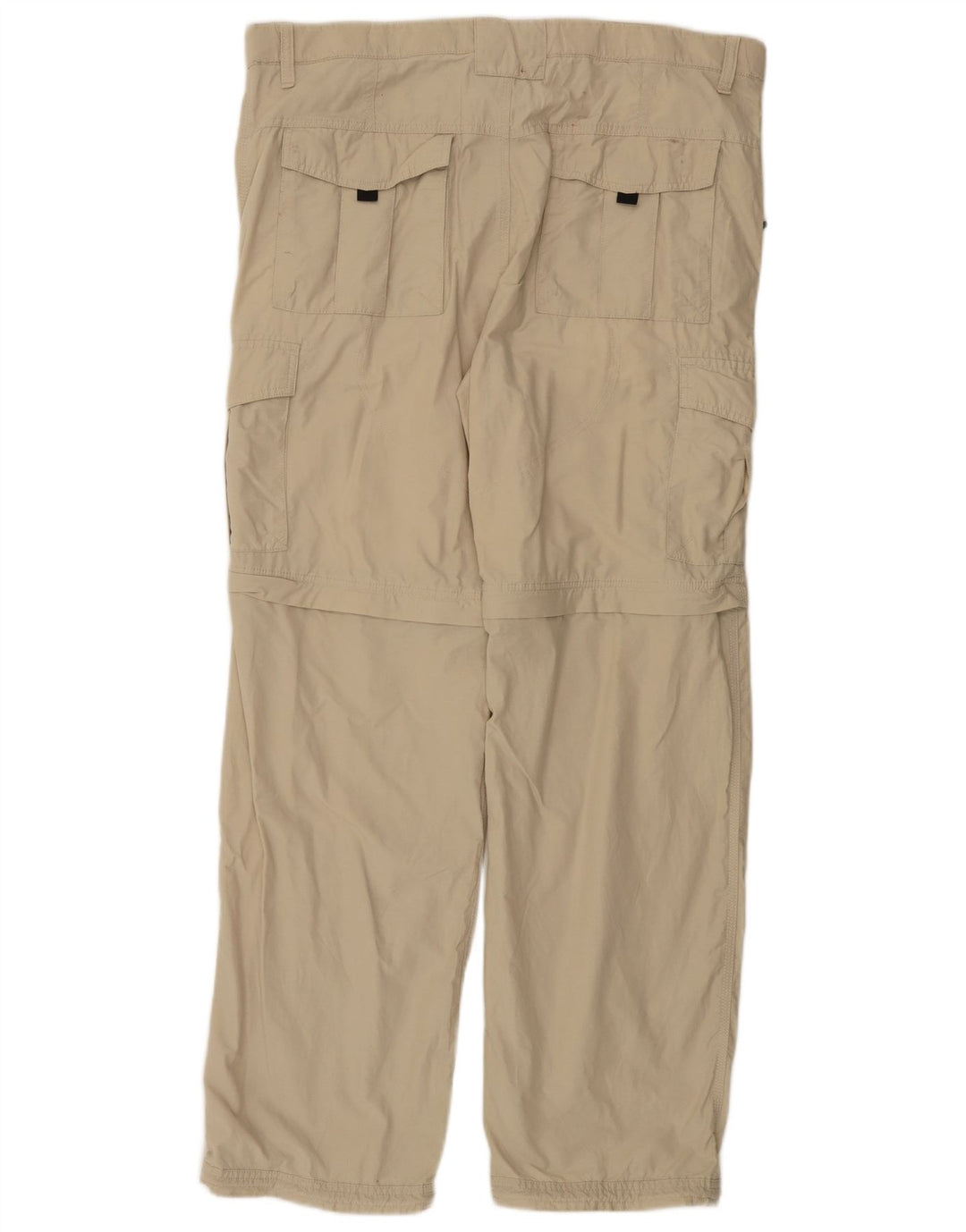 Calça cargo regular masculina Marks & Spencer W38 L33 algodão bege