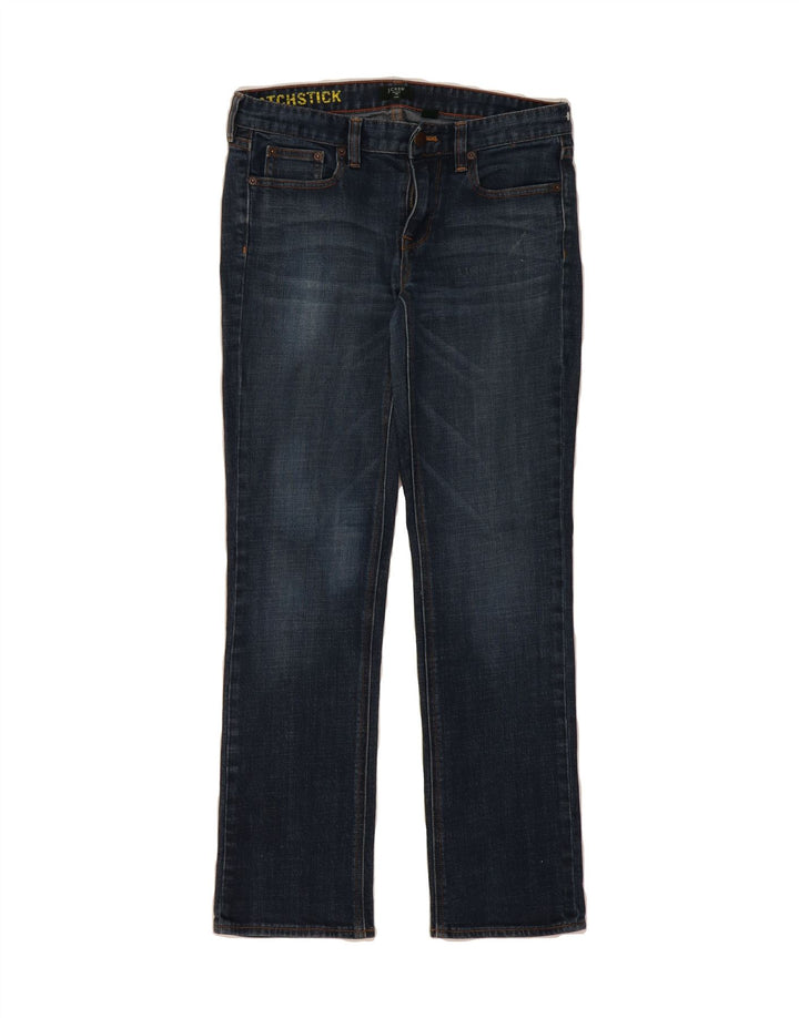J. CREW Womens Matchstick Straight Jeans W29 L29 Blue Cotton Vintage J. Crew and Second-Hand J. Crew from Messina Hembry 