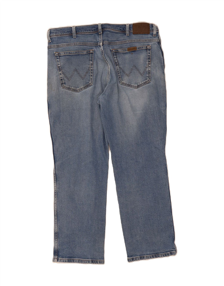 WRANGLER Mens Straight Jeans W40 L30 Blue Cotton Vintage Wrangler and Second-Hand Wrangler from Messina Hembry 