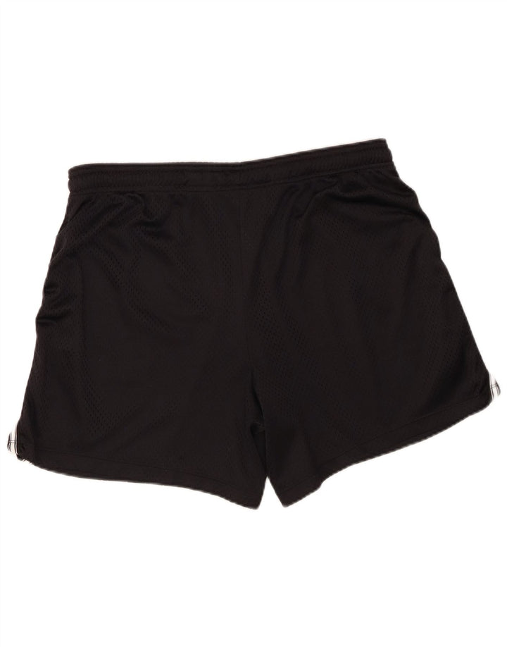 Shorts esportivos masculinos Champion grande poliéster preto