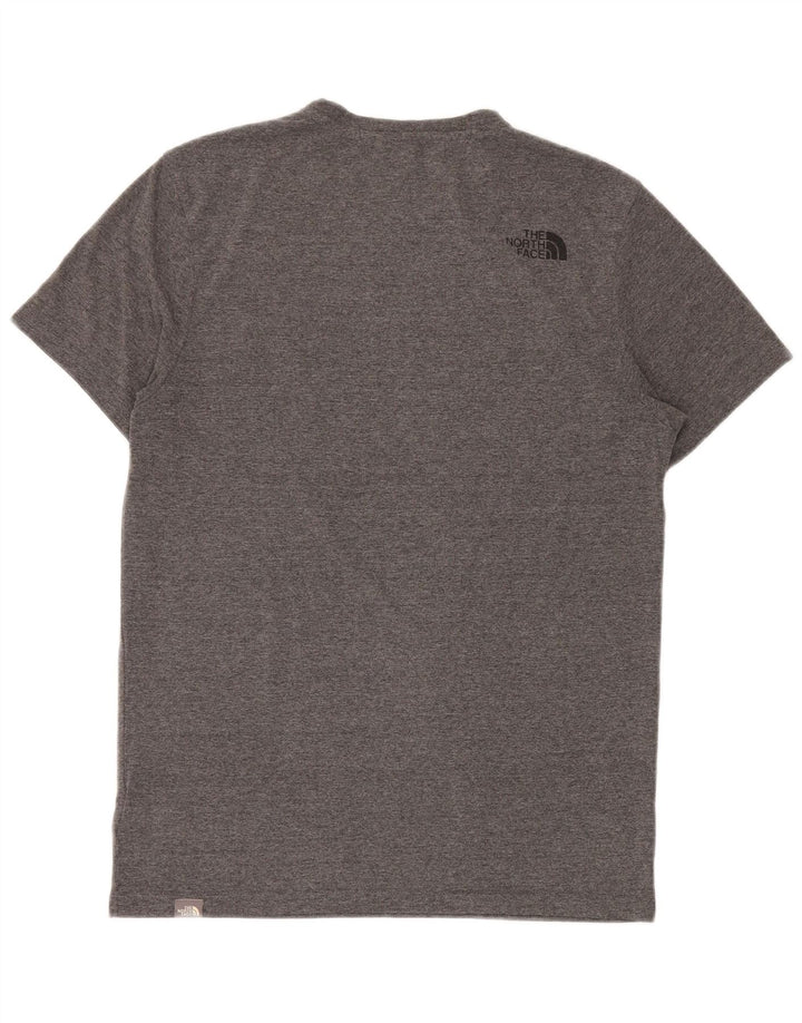 THE NORTH FACE Mens T-Shirt Top Small Grey Flecked Cotton