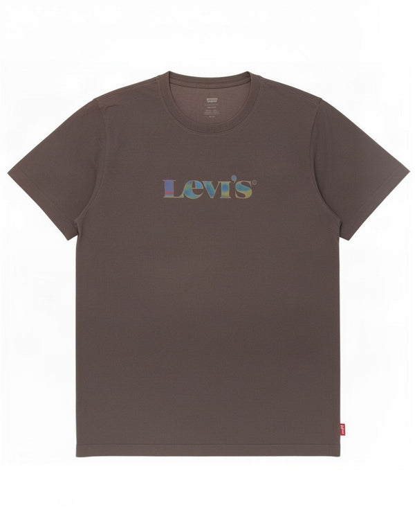 Camiseta Levi's Masculina Relaxed Graphic Top Pequeno Algodão Cinza