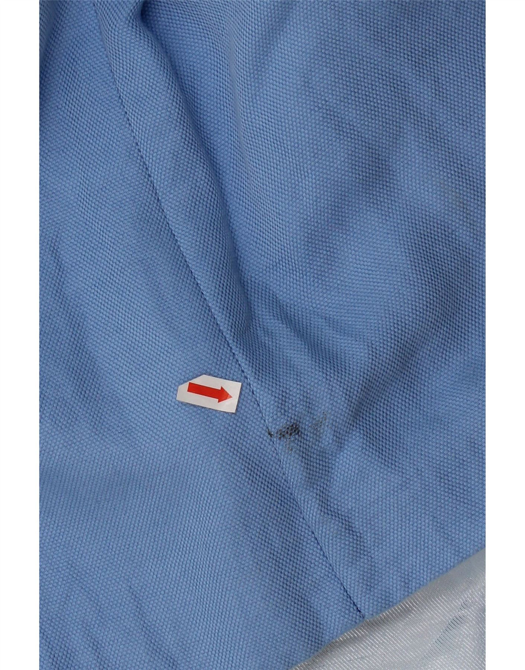 Sobretudo feminino Zara UK 12 algodão azul médio