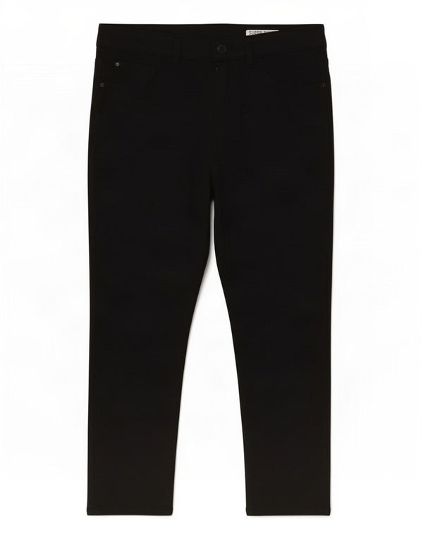 Jeans Marks & Spencer Super Skinny Capri Feminino Reino Unido 12 Médio W30 L21 Preto