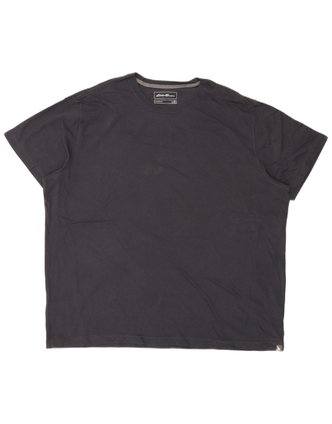 Camiseta masculina EDDIE BAUER Top 2XL algodão azul marinho