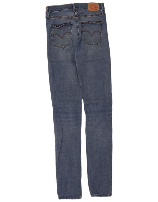 Calça jeans skinny feminina Levi's W27 L34 algodão azul