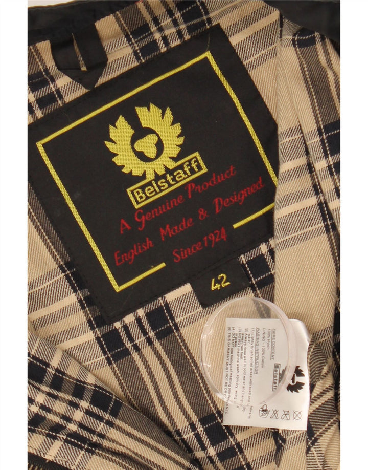 Jaqueta feminina Belstaff Racer IT 42 médio azul marinho nylon