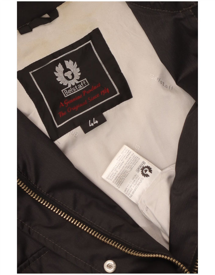 Jaqueta utilitária feminina Belstaff IT 44 médio preto nylon