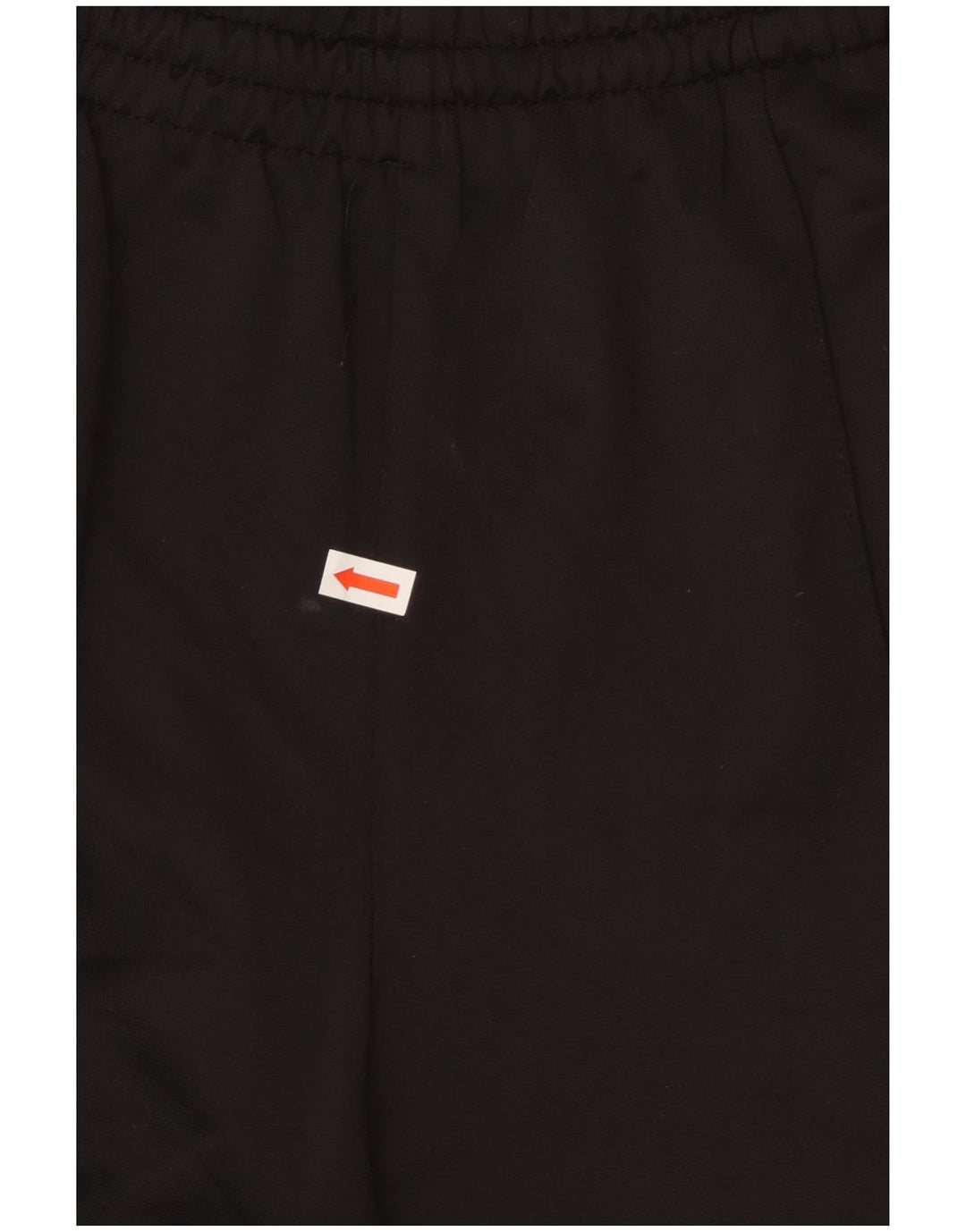 Calça de treino masculina Kappa com estampa gráfica média preta em poliéster