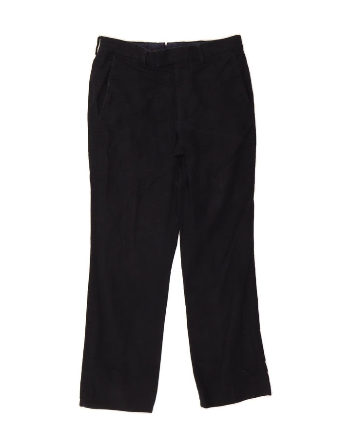 BODEN Womens Straight Chino Trousers W30 L28 Navy Blue Cotton Vintage Boden and Second-Hand Boden from Messina Hembry 