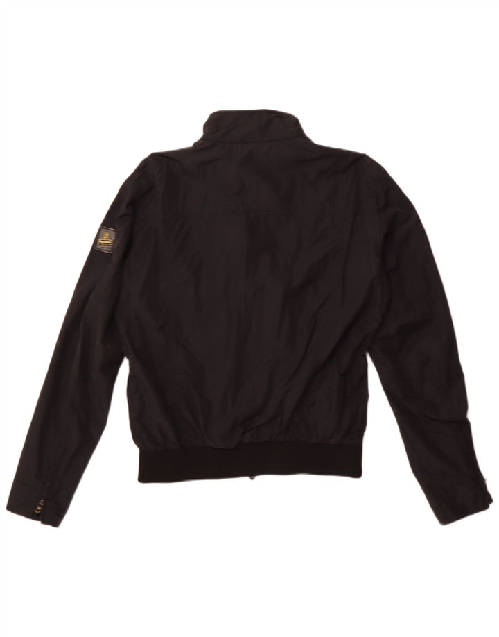 Jaqueta bomber feminina Refrigiwear UK 18 XL preta poliamida