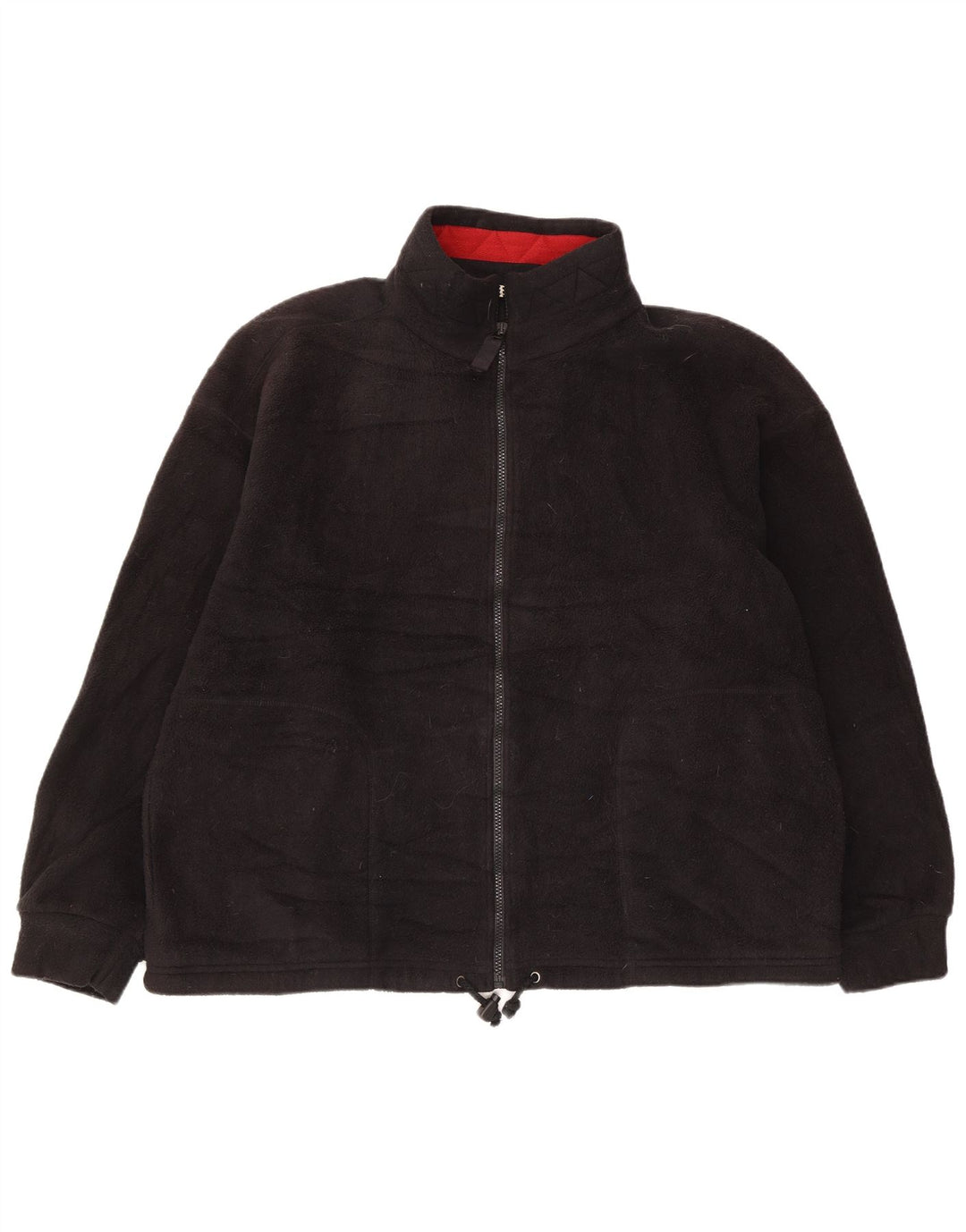 Jaqueta feminina Marks & Spencer St. Michael Fleece Reino Unido 16 grande preta