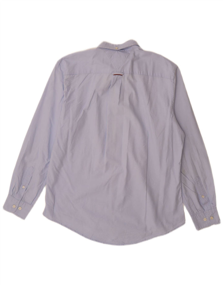 Camisa masculina Tommy Hilfiger grande azul