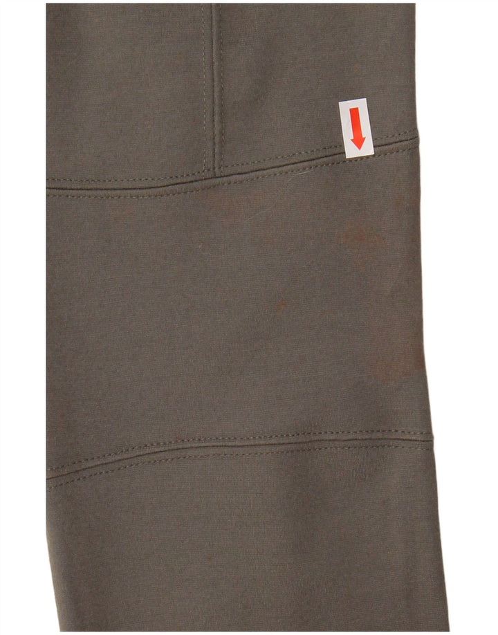 Calça feminina casual skinny MASSIMO DUTTI UE 36 XS W26 L29 cáqui modal