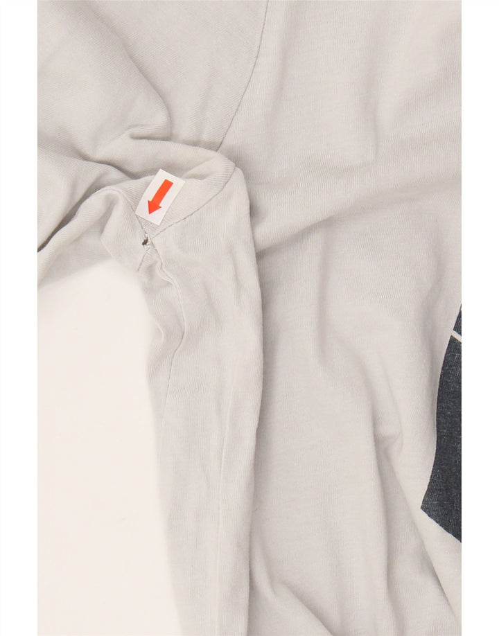 GAS Mens Graphic T-Shirt Top Large White Cotton