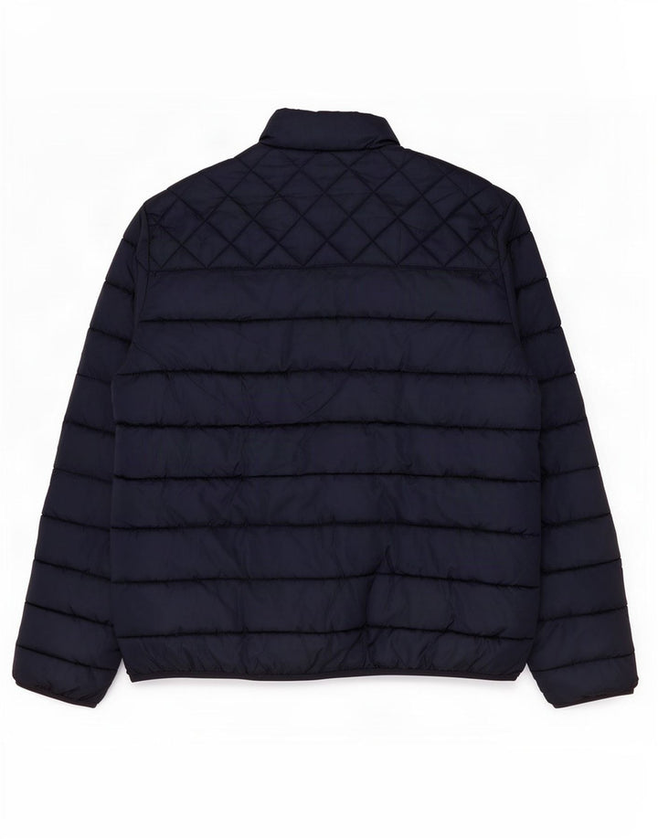 Jaqueta acolchoada masculina Jack & Jones UK 44 2XL poliéster azul marinho