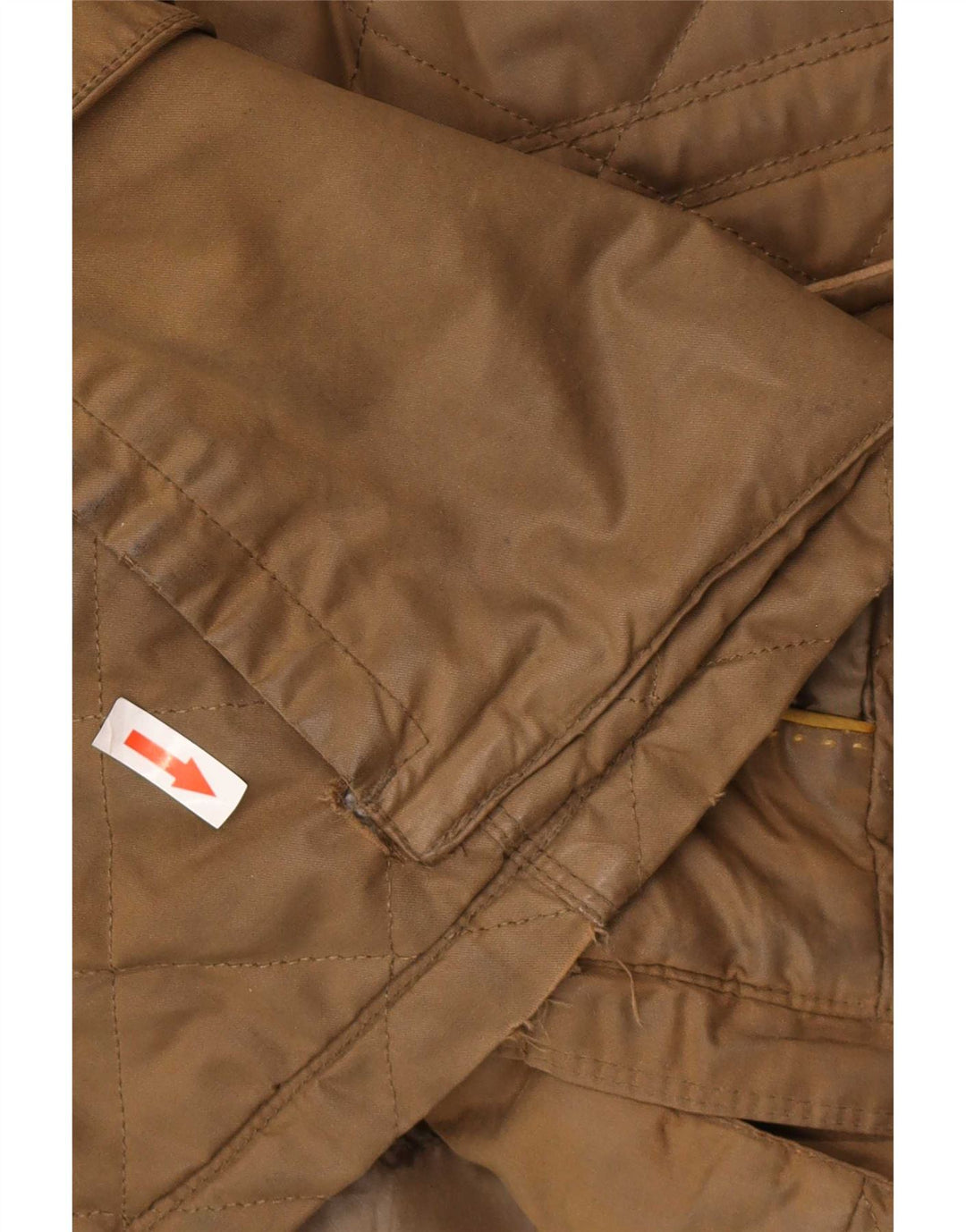 Jaqueta utilitária masculina Massimo Dutti Reino Unido 40 grande marrom nylon