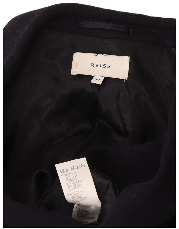 Sobretudo masculino Reiss UK 38 lã azul marinho médio