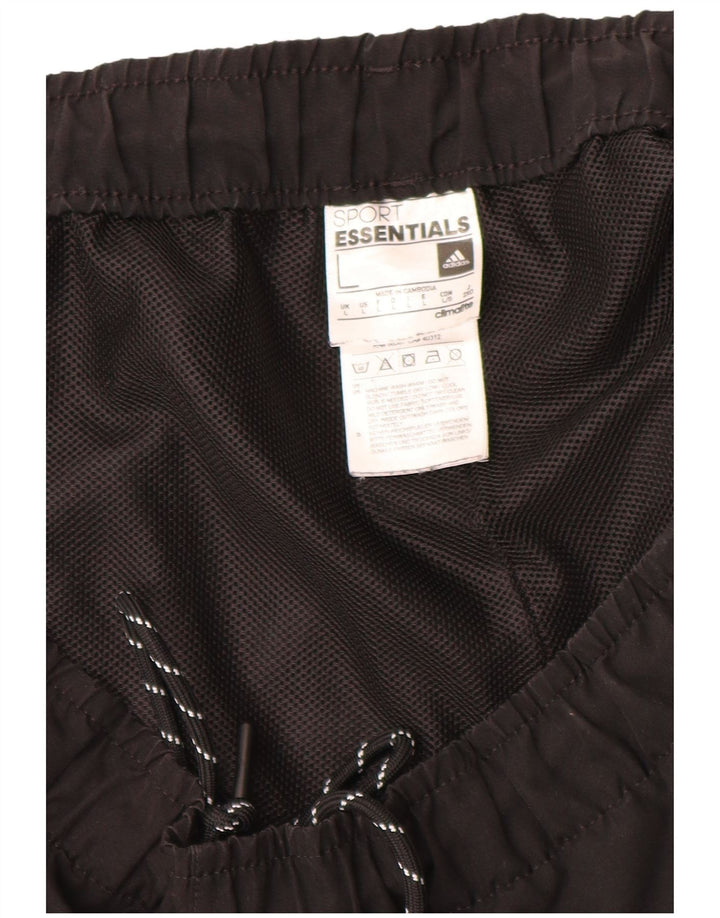 Adidas Mens Climalite Sport Shorts Grande Poliéster Preto