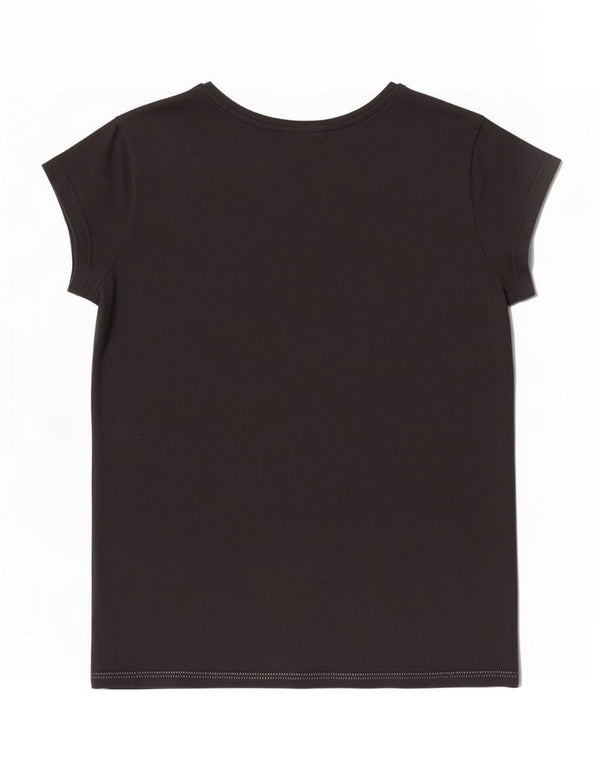 Camiseta Adidas Feminina Gráfica Top UK 16 Grande Preto