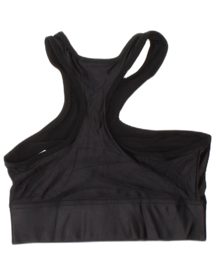 Sutiã esportivo feminino Reebok Top pequeno preto poliamida esportivo