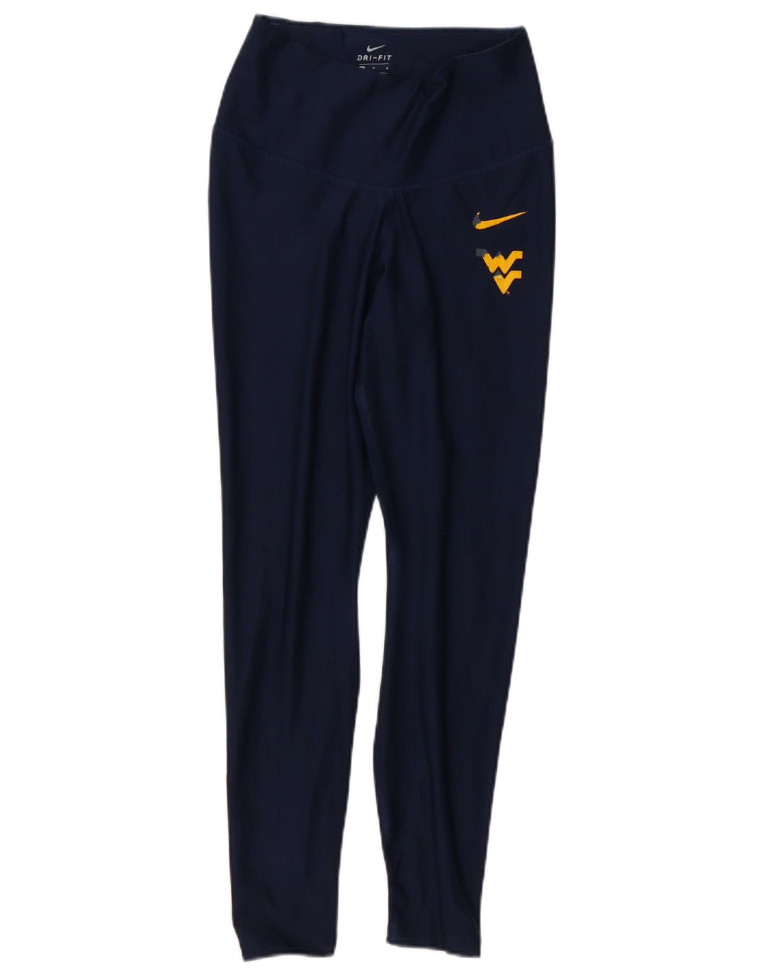 Leggings Nike Dri Fit Feminino UK 12 Médio Azul Marinho Poliéster