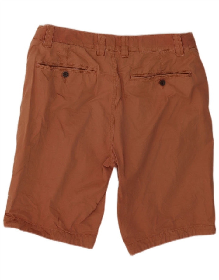 Fat Face Mens Chino Shorts W36 Grande Algodão Laranja