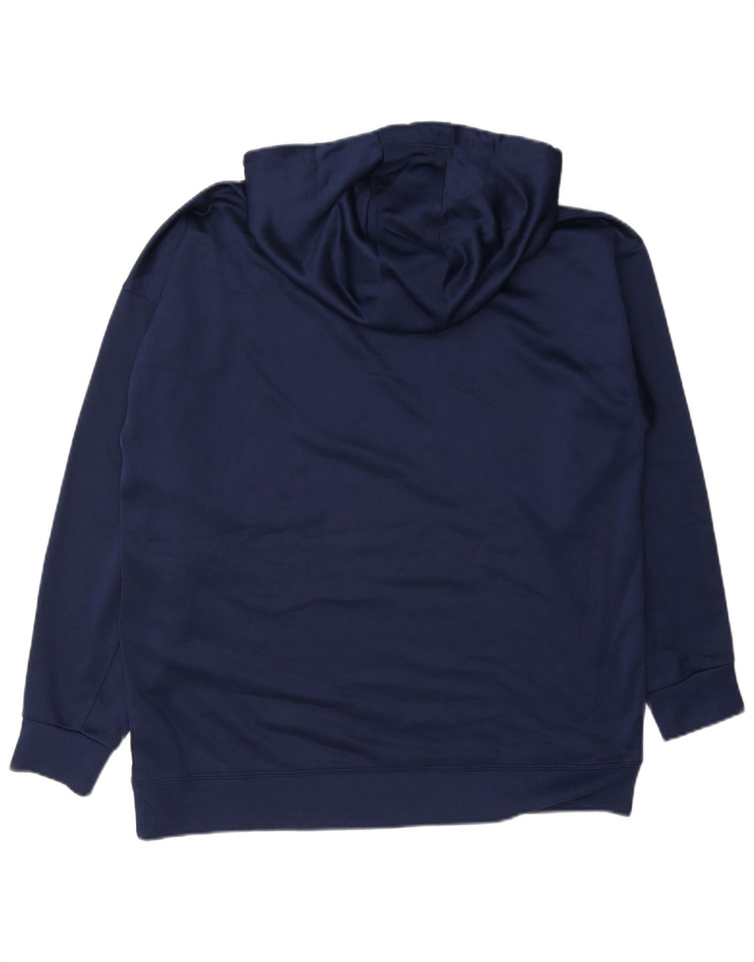 Suéter com capuz gráfico masculino Dkny médio azul marinho poliéster