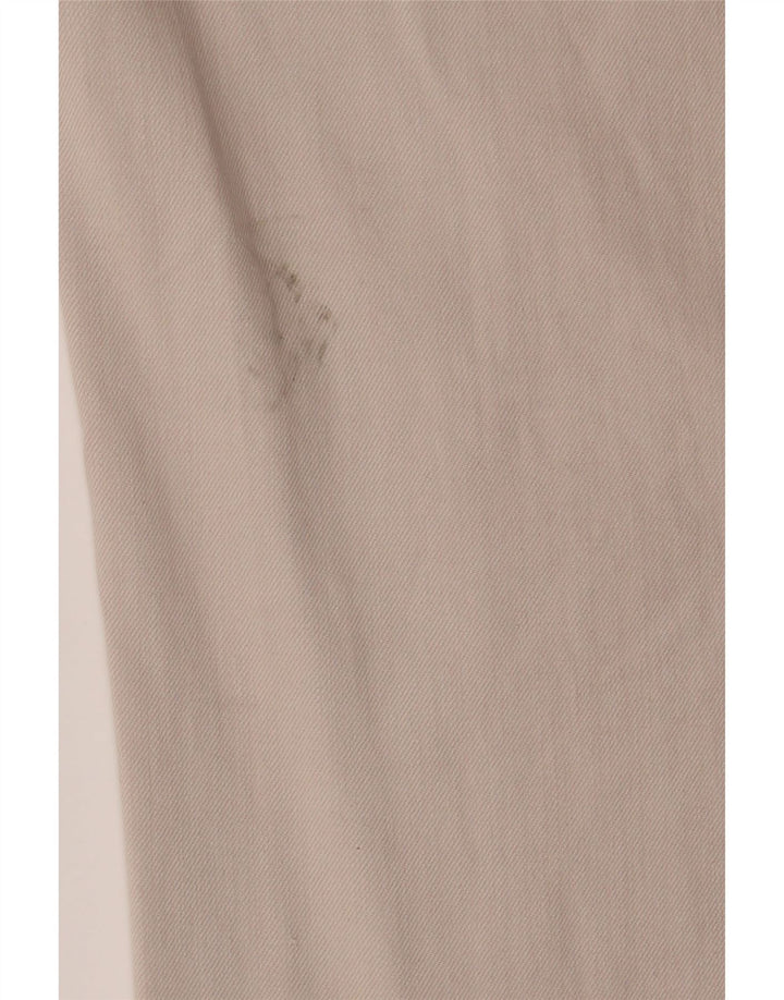 Calça feminina casual slim Zara EU 40 médio W30 L32 bege