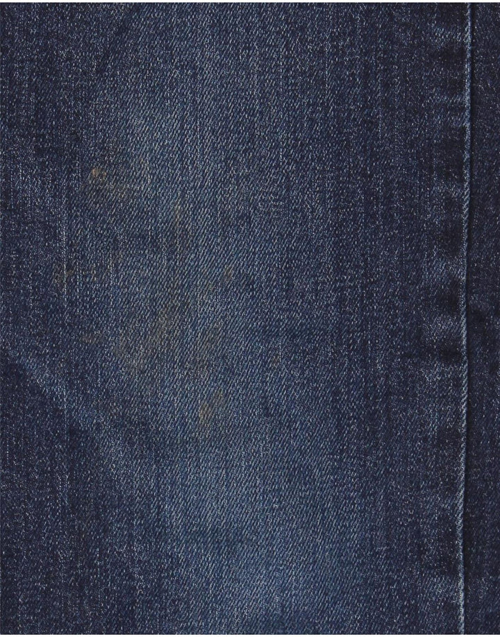 Levi's Masculino 514 Straight Jeans W32 L34 Azul Marinho Algodão