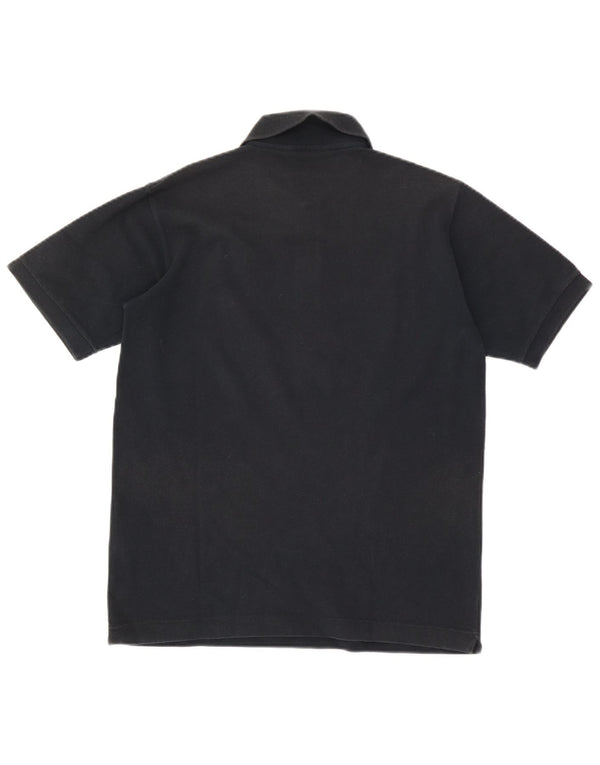 Kappa Mens Polo Shirt Medium Black Cotton