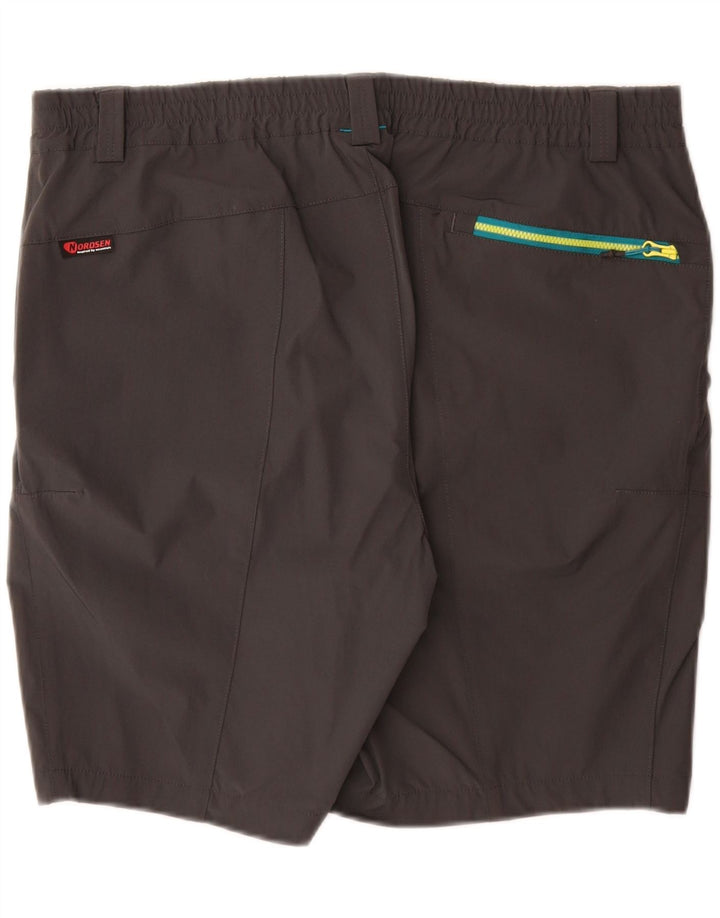 NORDSEN Mens Shorts IT 54 2XL W36 Grey