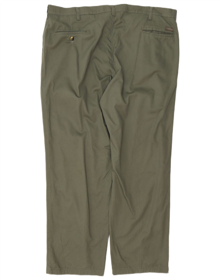 Calça chino masculina WRANGLER Timber Creek Pegged W42 L30 algodão cáqui