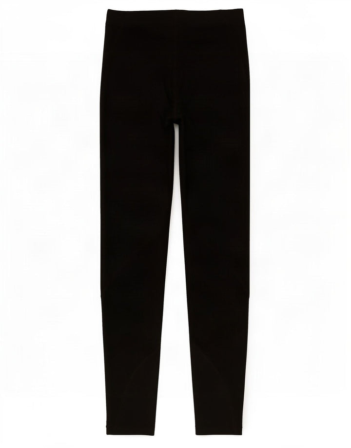 Nike Womens Graphic Leggings UK 8 Pequeno Poliéster Preto