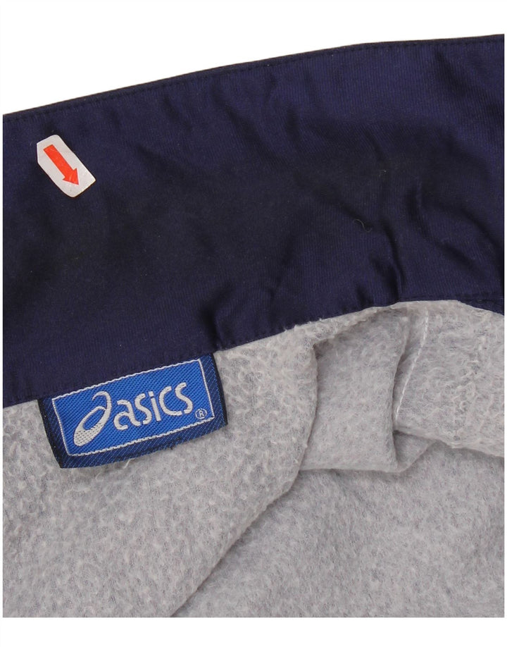 Jaqueta Asics Masculina Graphic Tracksuit Top Médio Azul Marinho Colorblock Sports