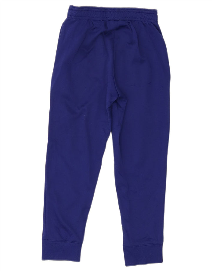 Reebok Meninos Calças de Treino Joggers 6-7 Anos Pequeno Azul Poliéster