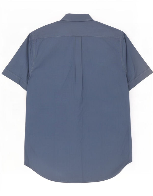 Camisa masculina de manga curta Marlboro Classics 2XL algodão azul