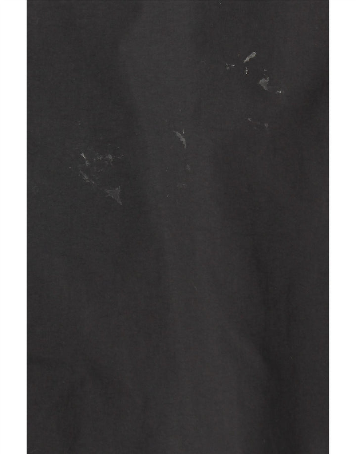 Jaqueta de chuva masculina PUMA Graphic UK 40 grande poliamida preta