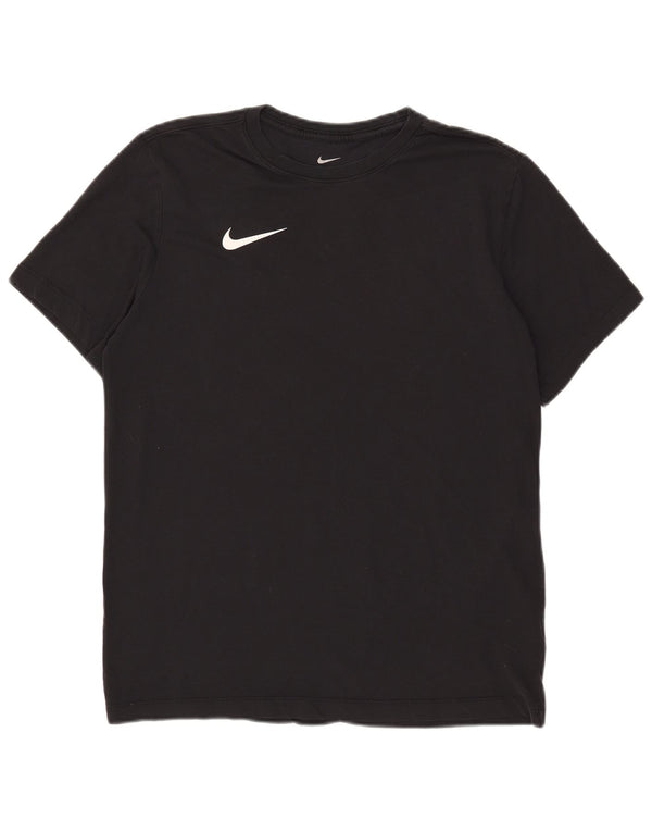 Camiseta Nike Masculina Dri Fit Top Médio Algodão Preto