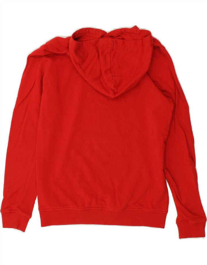 OVS Boys Graphic Hoodie Jumper 11-12 Years Red Cotton Vintage OVS and Second-Hand OVS from Messina Hembry 