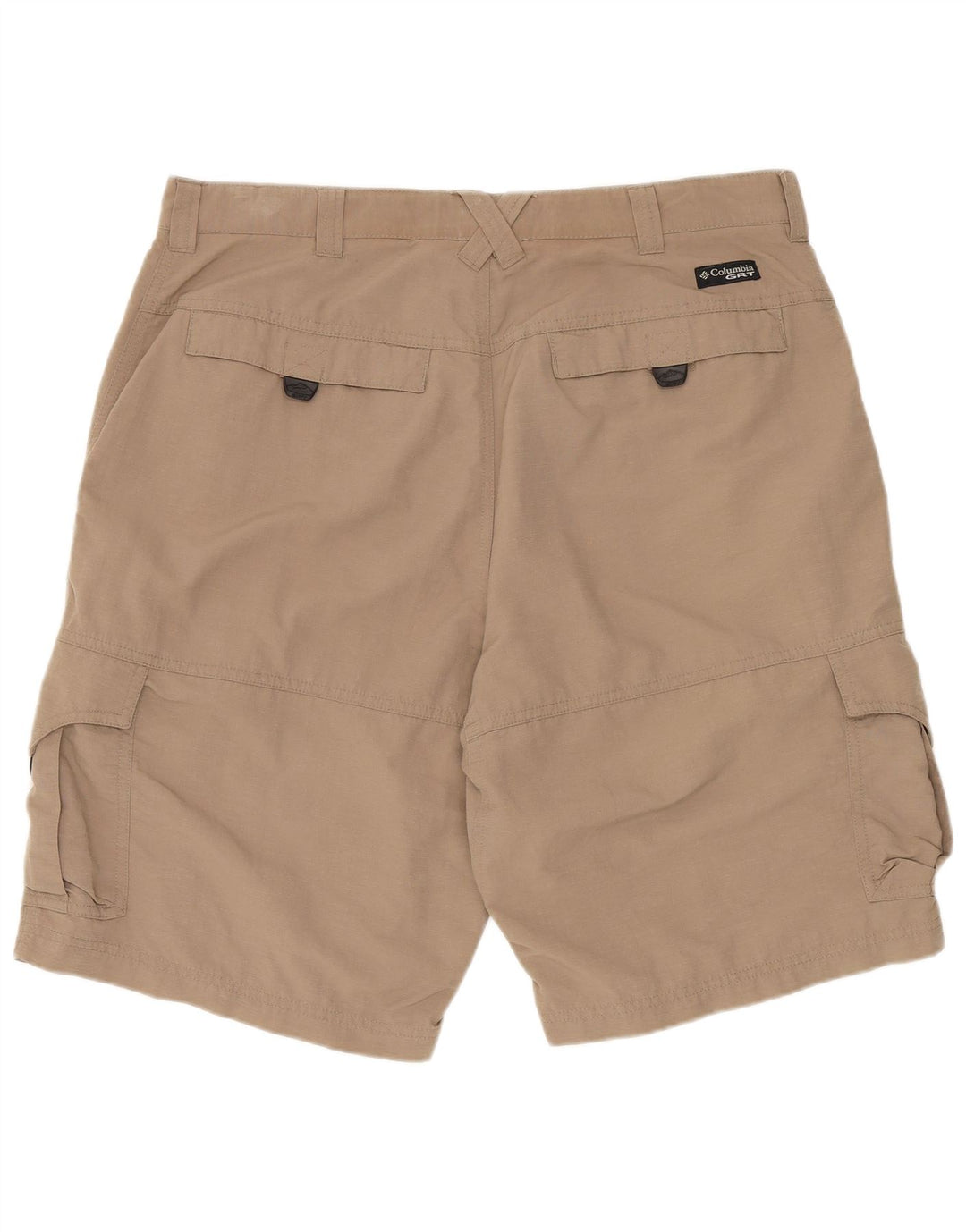 Columbia Mens Cargo Shorts W36 Grande Marrom Nylon