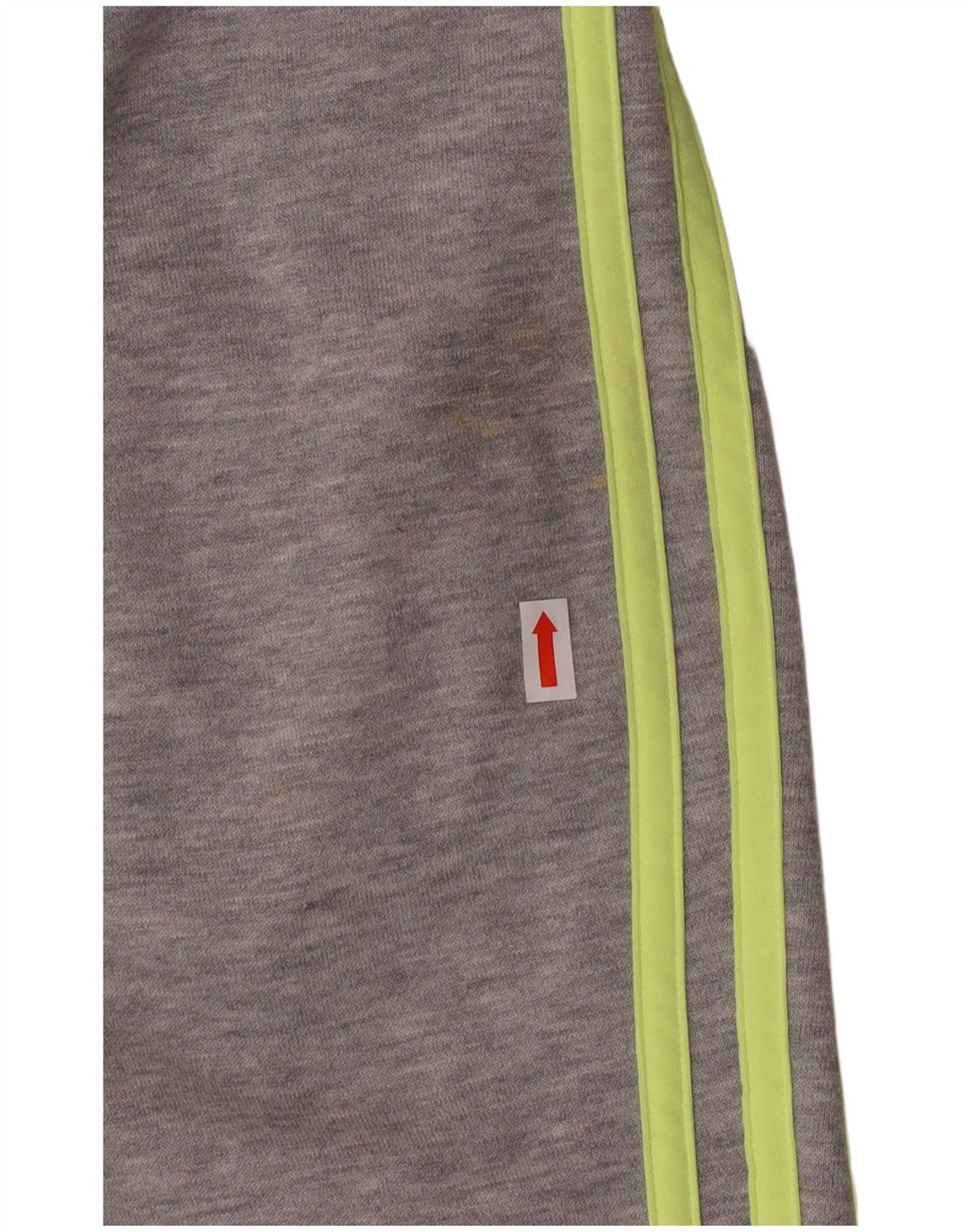 Bermuda esportiva Adidas feminina UK 12/14 cinza médio poliéster