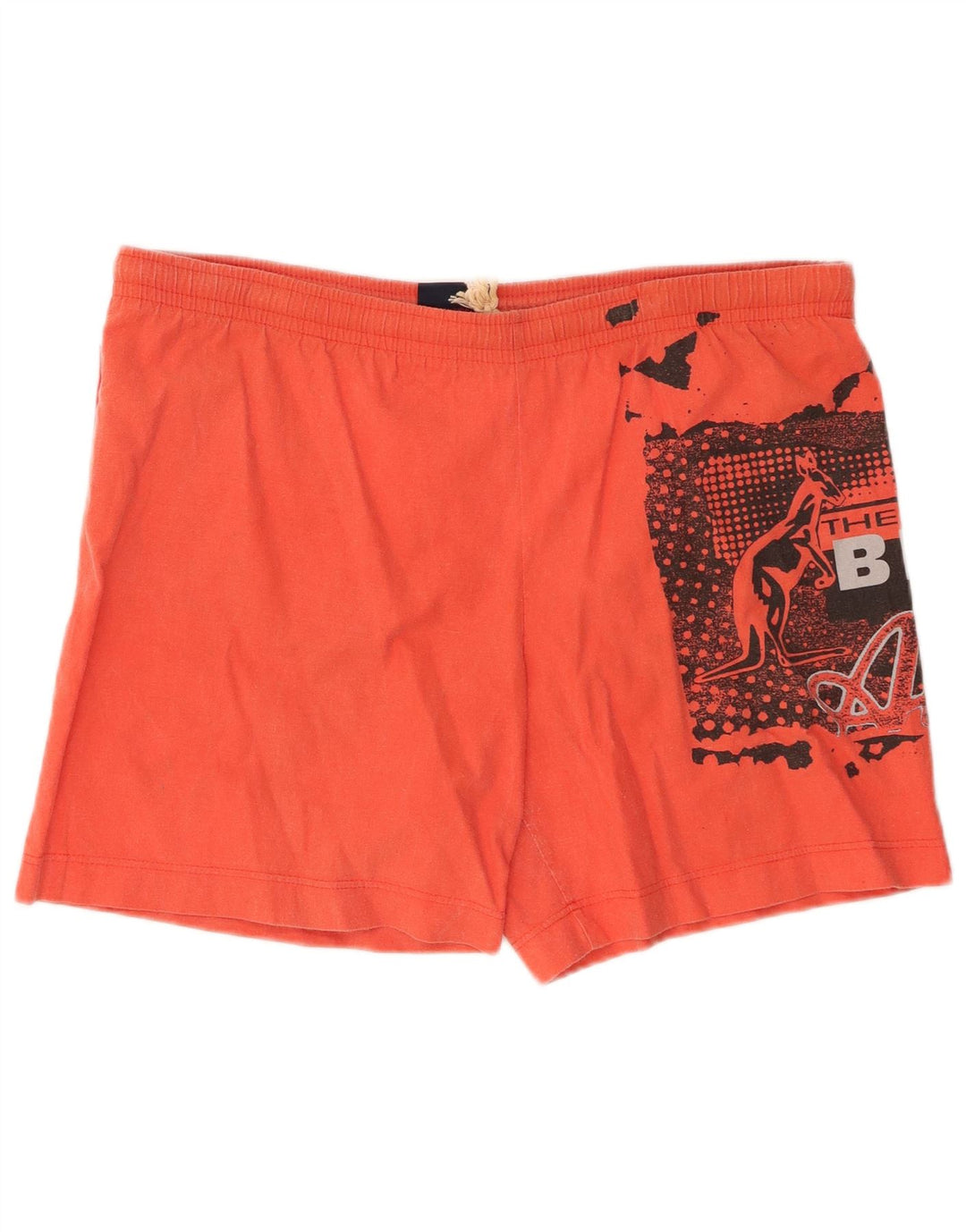 Shorts de natação masculino AUSTRALIAN L'ALPINA IT 50 laranja médio