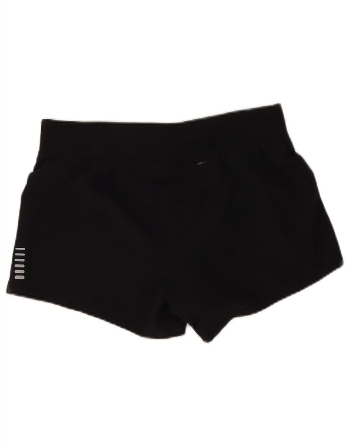 Shorts esportivos femininos Under Armour UK 10 pequenos pretos