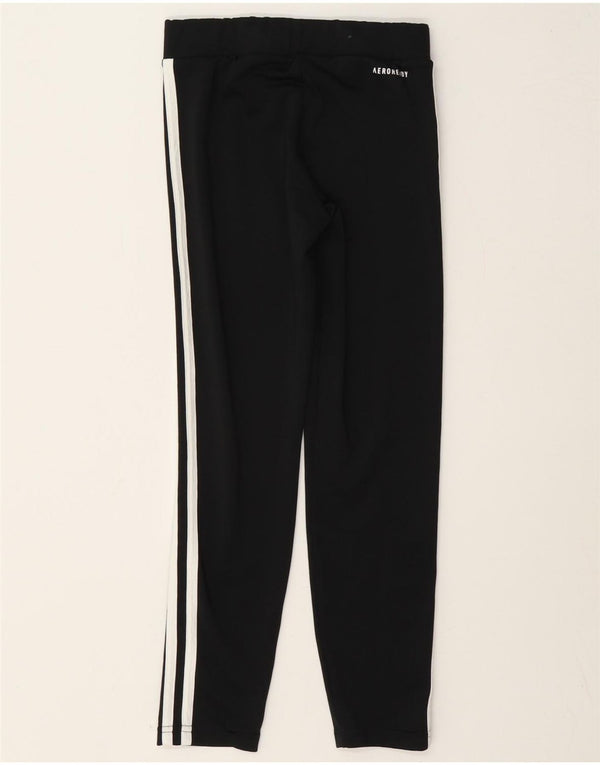 Leggings Adidas Aeroready para meninas 9-10 anos preto poliéster