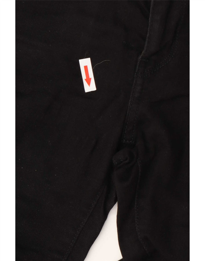 Calça jeans feminina Levi's 712 Slim W25 L27 algodão preto
