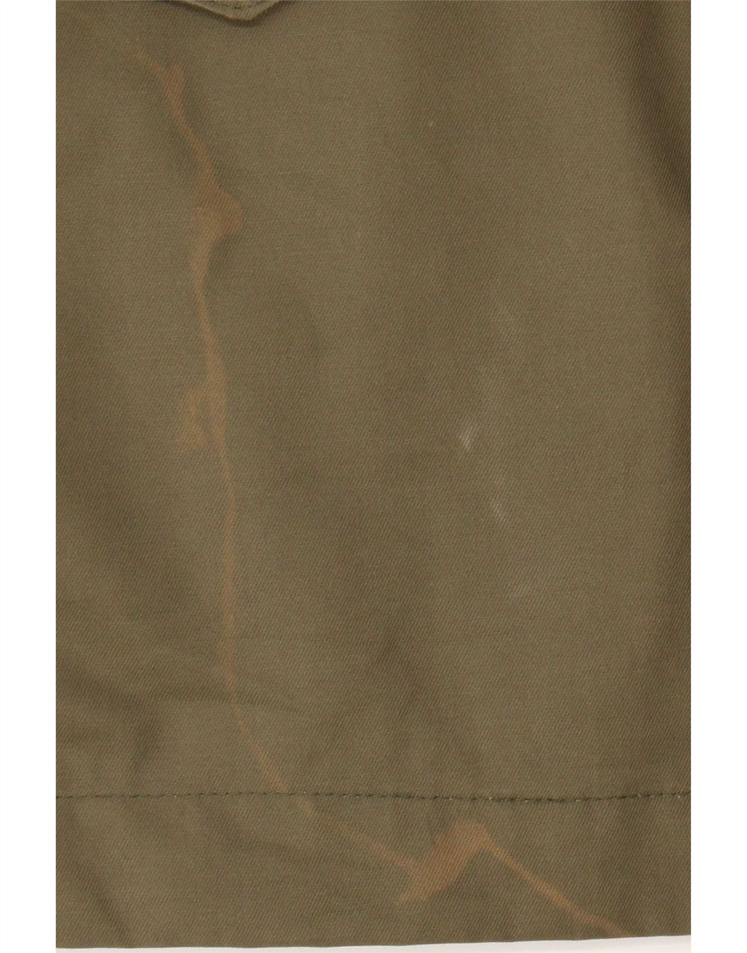 Sobretudo militar masculino vintage IT 50 algodão cáqui grande