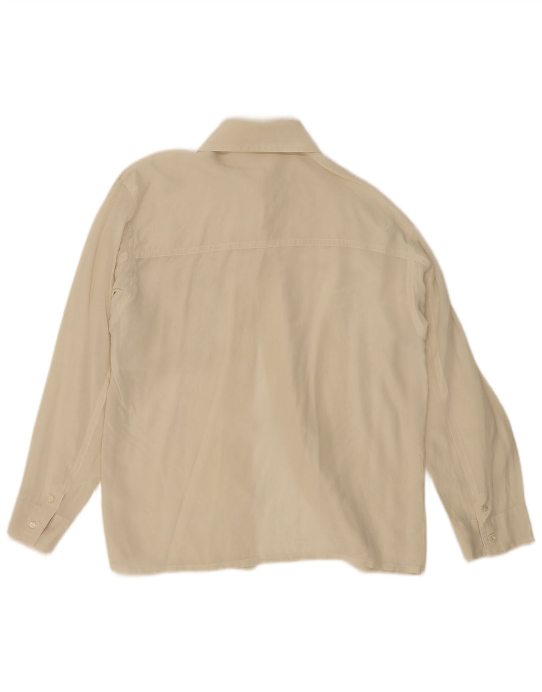 Blusa feminina vintage UK 12 bege médio
