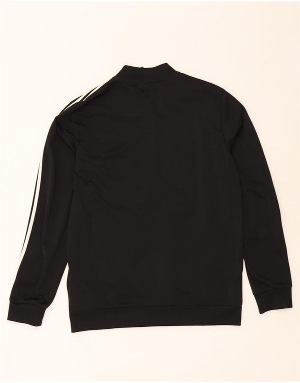 Adidas Mens Treino Top Jaqueta Grande Poliéster Preto
